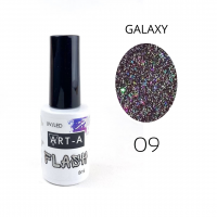 Гель лак Art-A серия Galaxy Flash 009, 8ml