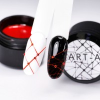 Гель Паутинка (Spider gel) Art-A красный (04)