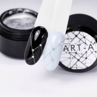 Гель Паутинка (Spider gel) Art-A серебро (06)