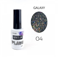 Гель лак Art-A серия Galaxy Flash 004, 8ml